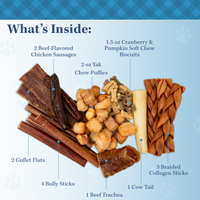 Country Living Bark-Uterie Board – Charcuterie-Inspired Natural Dog Treats Variety | Single-Ingredient, High-Protein, Grain-Free | All Breeds & Sizes - BIG FRENCHIES