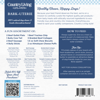 Country Living Bark-Uterie Board – Charcuterie-Inspired Natural Dog Treats Variety | Single-Ingredient, High-Protein, Grain-Free | All Breeds & Sizes - BIG FRENCHIES