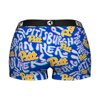 Women's Boy Shorts - Pittsburgh Panthers - Twisted Wordmark