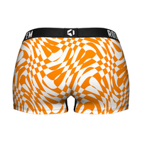 Women's Boy Shorts - Tennessee Volunteers - Wavy Checkers