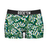 Women's Boy Shorts - USF Bulls - Twisted Wordmark