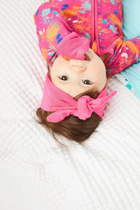 Bow Headband - Magenta - BIG FRENCHIES