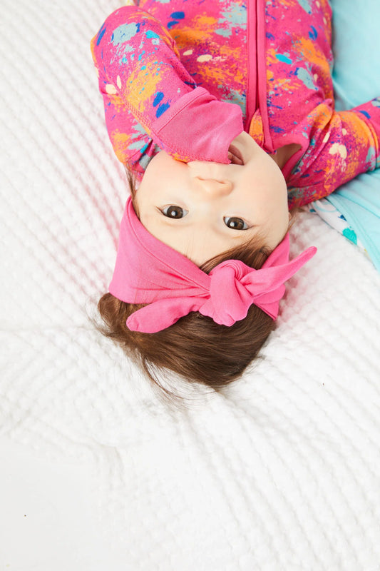 Bow Headband - Magenta - BIG FRENCHIES