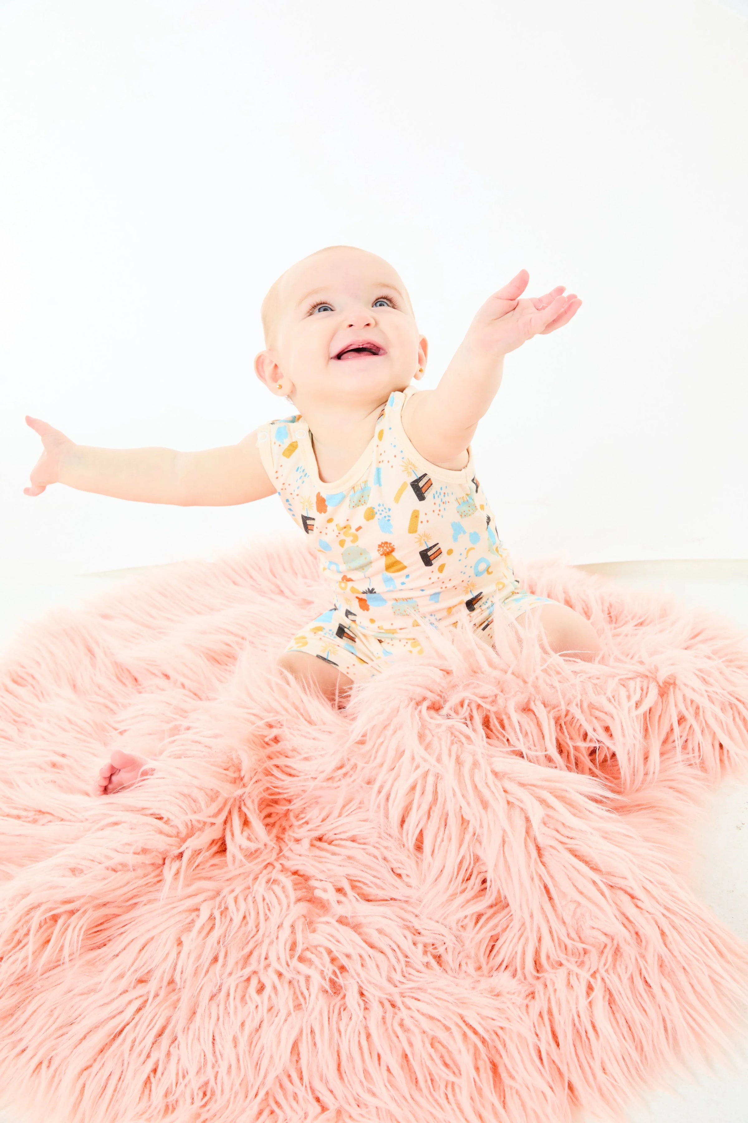 Tank Top Shorts Romper - Birthday - BIG FRENCHIES