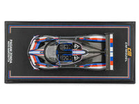Pagani Zonda Revo Barchetta Carbon with Red White and Blue Stripes 1/64 Diecast Model Car by CM Model