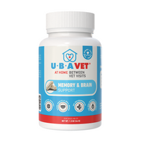 UBAVET Memory & Brain Support for Senior Dogs – 90 ct Cognitive Health Supplement - BIG FRENCHIES
