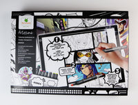 Manga - XXL+ Led Light Pad  And Markers Workshop - 10y+