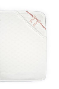 Blush Ribbon Organic Blanket - BIG FRENCHIES