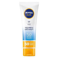 Nivea SPF 50 Anti-Aging & Spot Reduction Facial Sunscreen: Ultimate Sun Protection for Youthful, Radiant Skin (1.69 fl oz)