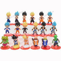 18pcs/Set Dragon Ball Z Figure Collectable Model Doll Toys Kids Gifts - # BOT&G522610001 - BIG FRENCHIES