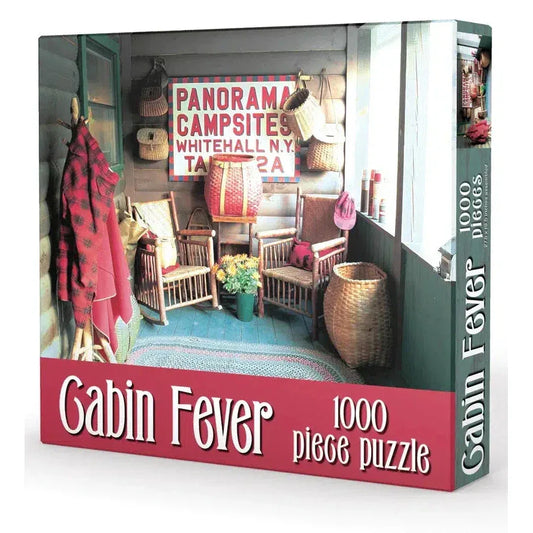 Cabin Fever 1000 Piece Jigsaw Puzzle Gibbs Smith - BIG FRENCHIES