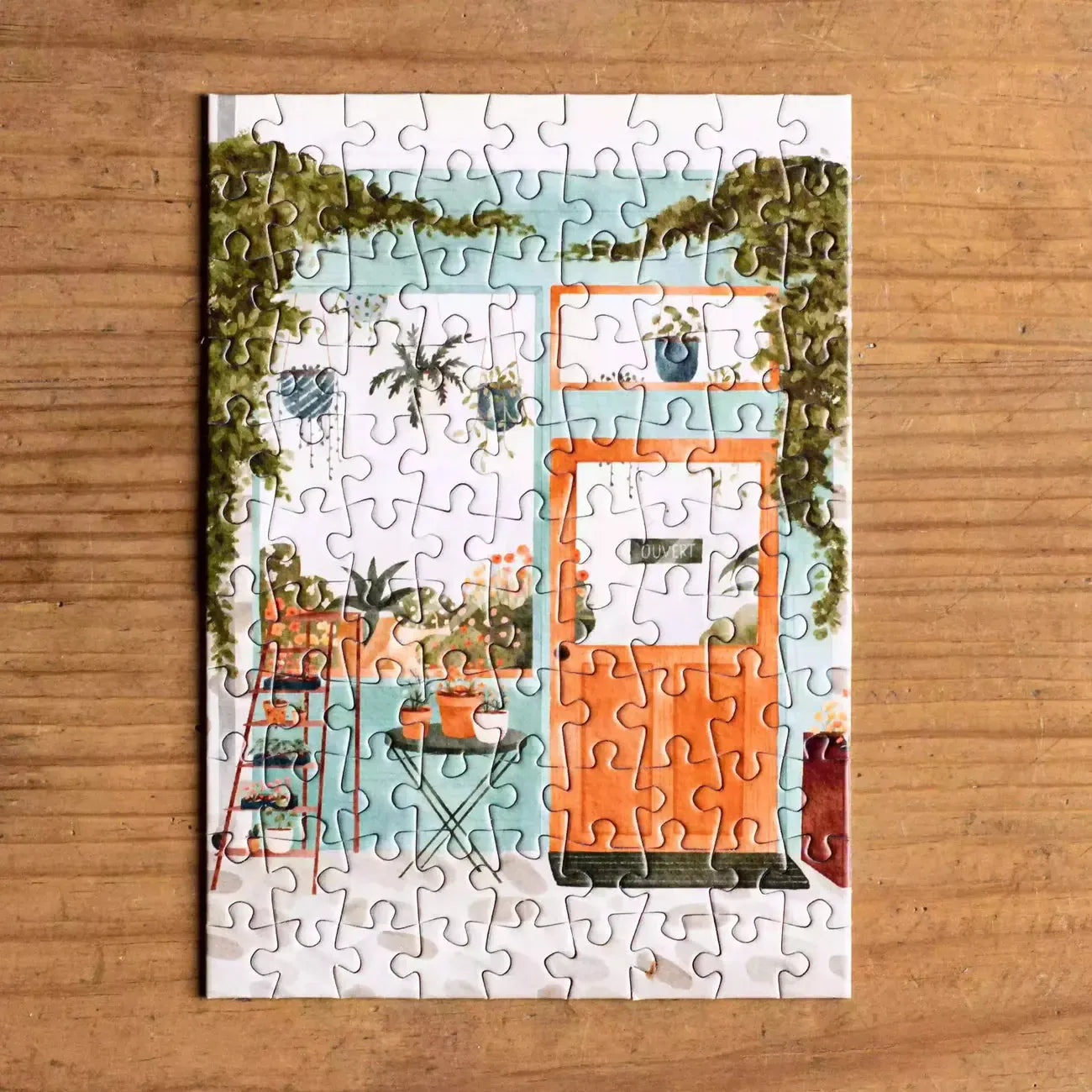 Café Botanique 99 Piece Mini Jigsaw Puzzle Trevell
