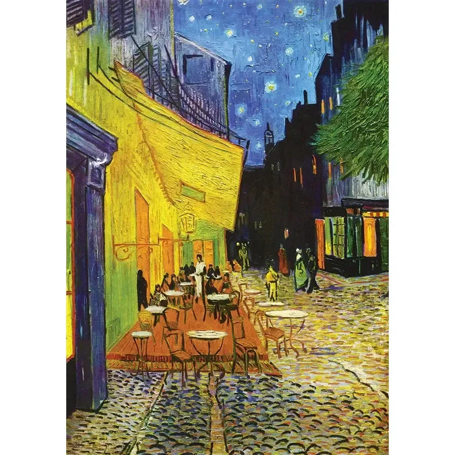 Cafe Terrace at Nigh by Van Gogh 1000 Piece Jigsaw Puzzle Enjoy - BIG FRENCHIES