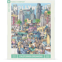 California Dreaming 500 Piece Jigsaw Puzzle NYPC - BIG FRENCHIES