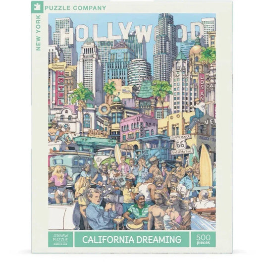 California Dreaming 500 Piece Jigsaw Puzzle NYPC - BIG FRENCHIES
