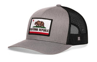 California Flag Trucker Hat  |  CA Snapback