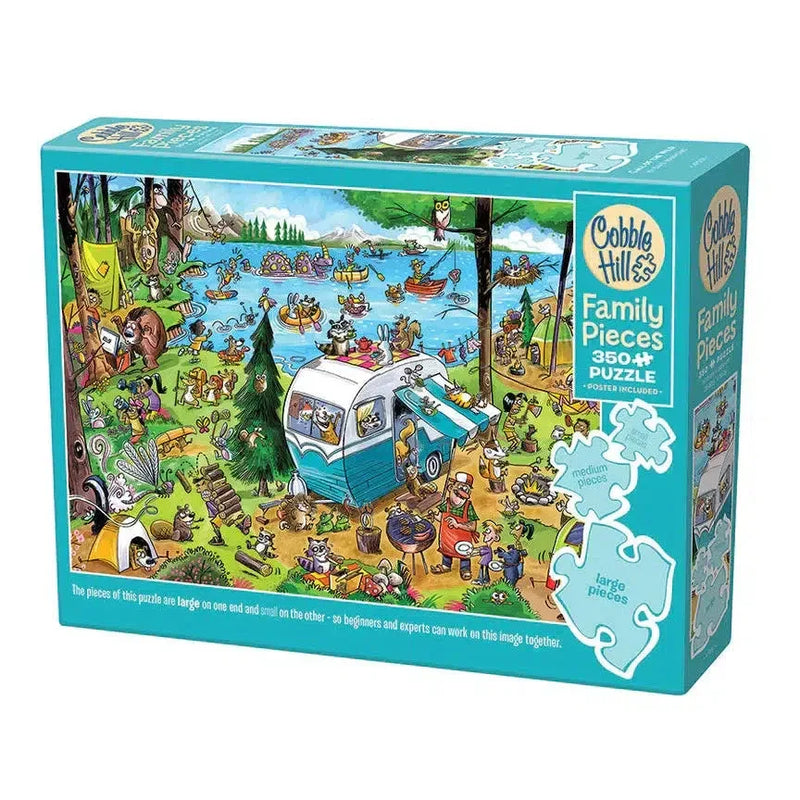 Call of the Wild 350 Piece Family Jigsaw Puzzle Cobble Hill - BIG FRENCHIES