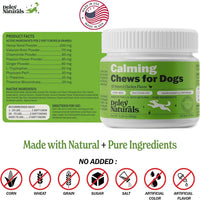 Calming Chews for Dogs, Vet-Reviewed Anxiety Support Treats, Hemp-Free