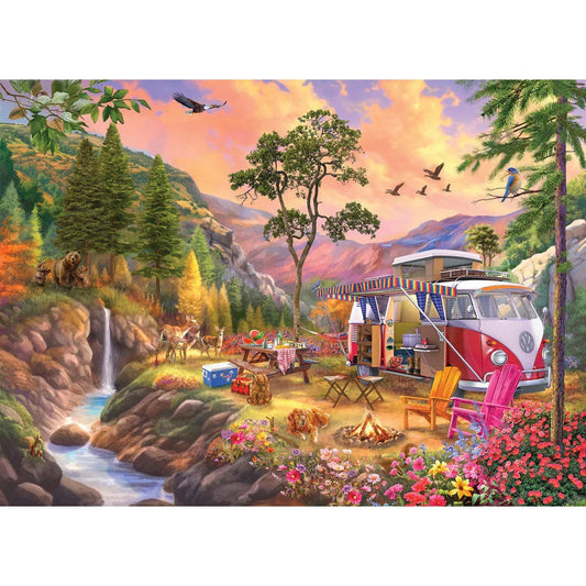 Camper's Paradise 1000 Piece Jigsaw Puzzle Eurographics - BIG FRENCHIES