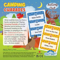 Camping Charades Game - Act Out in the Wild! - Outset
