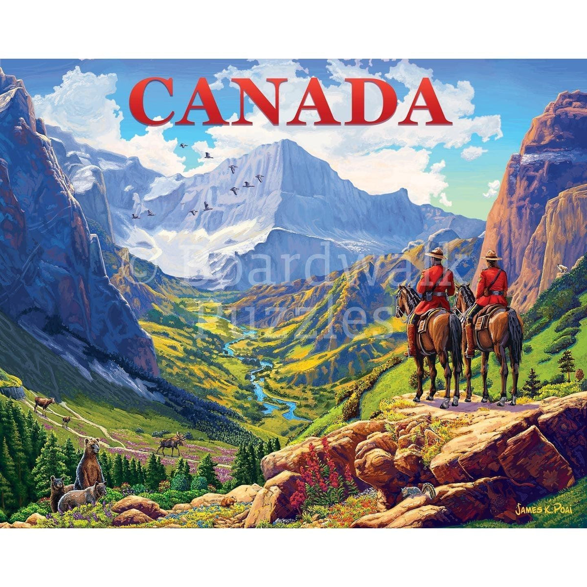 Canada 210 Piece Jigsaw Puzzle Boardwalk - BIG FRENCHIES