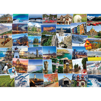 Canada Globetrotter 1000 Piece Jigsaw Puzzle Eurographics