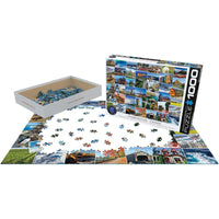 Canada Globetrotter 1000 Piece Jigsaw Puzzle Eurographics