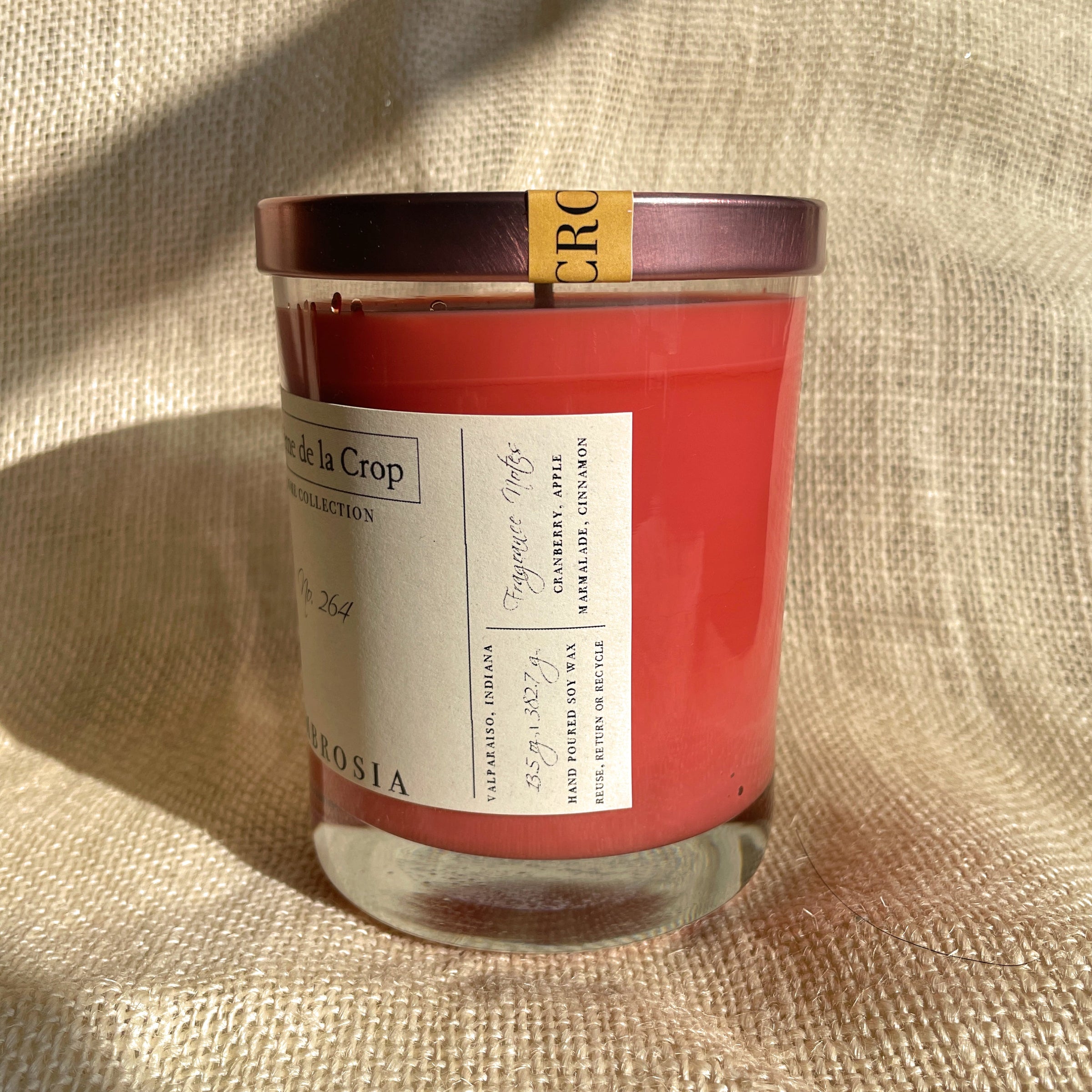 Soy Candle - Ambrosia - BIG FRENCHIES