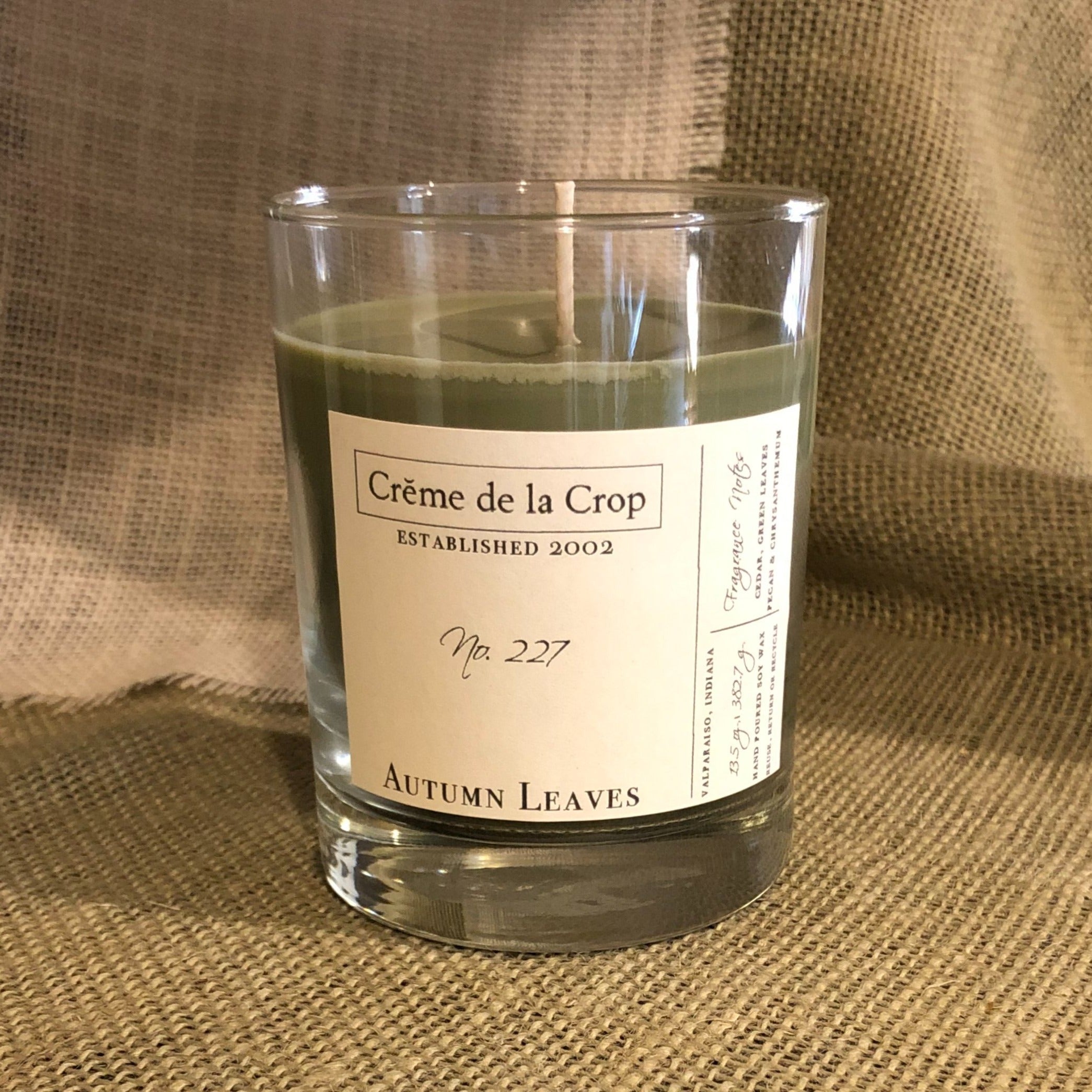 Soy Candle - Autumn Leaves - BIG FRENCHIES