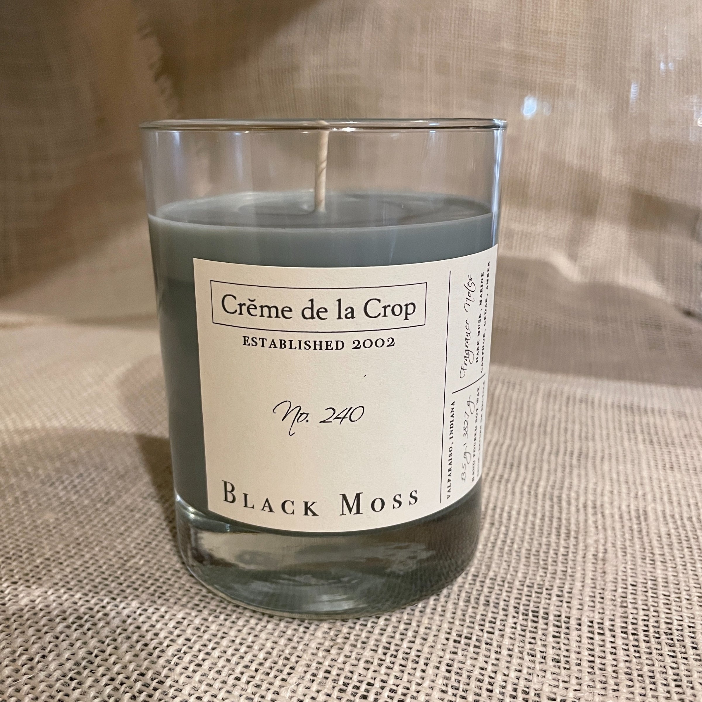 Soy Candle - Black Moss - BIG FRENCHIES