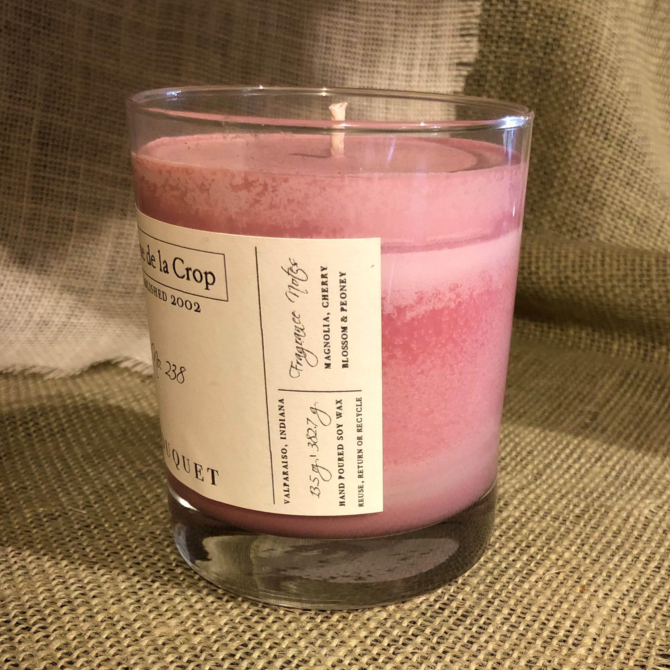 Soy Candle - Bouquet (Magnolia) - BIG FRENCHIES
