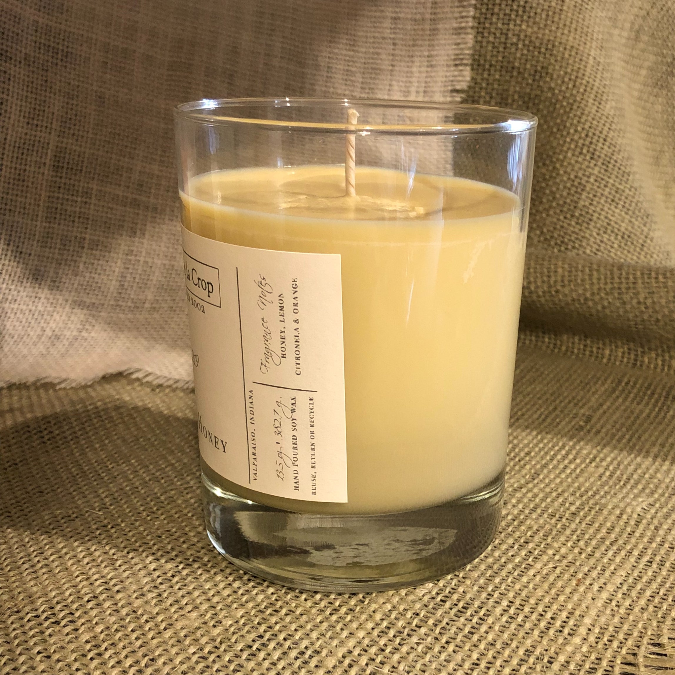 Soy Candle - Limone Honey - BIG FRENCHIES