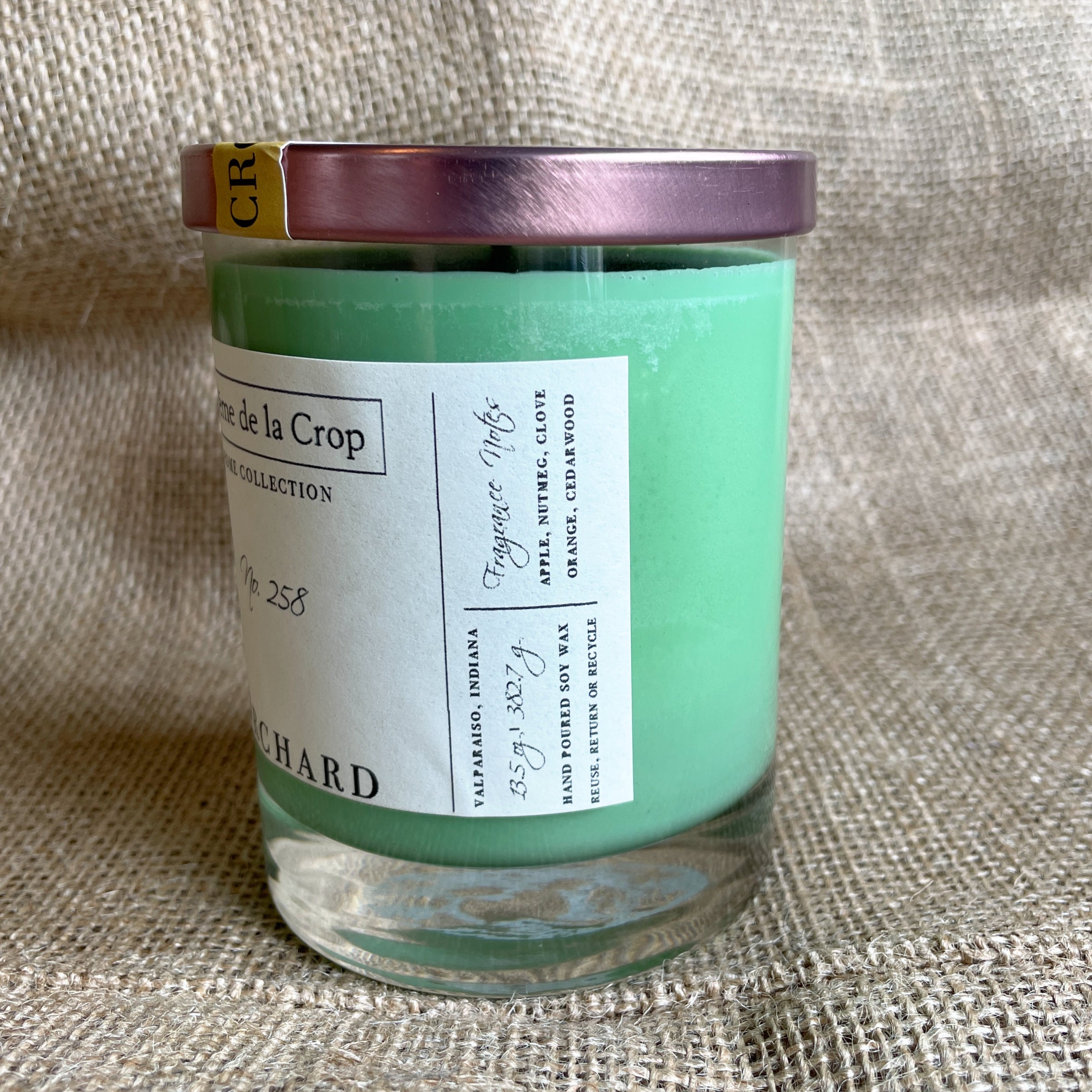 Soy Candle - Orchard (Crisp Apple) - BIG FRENCHIES