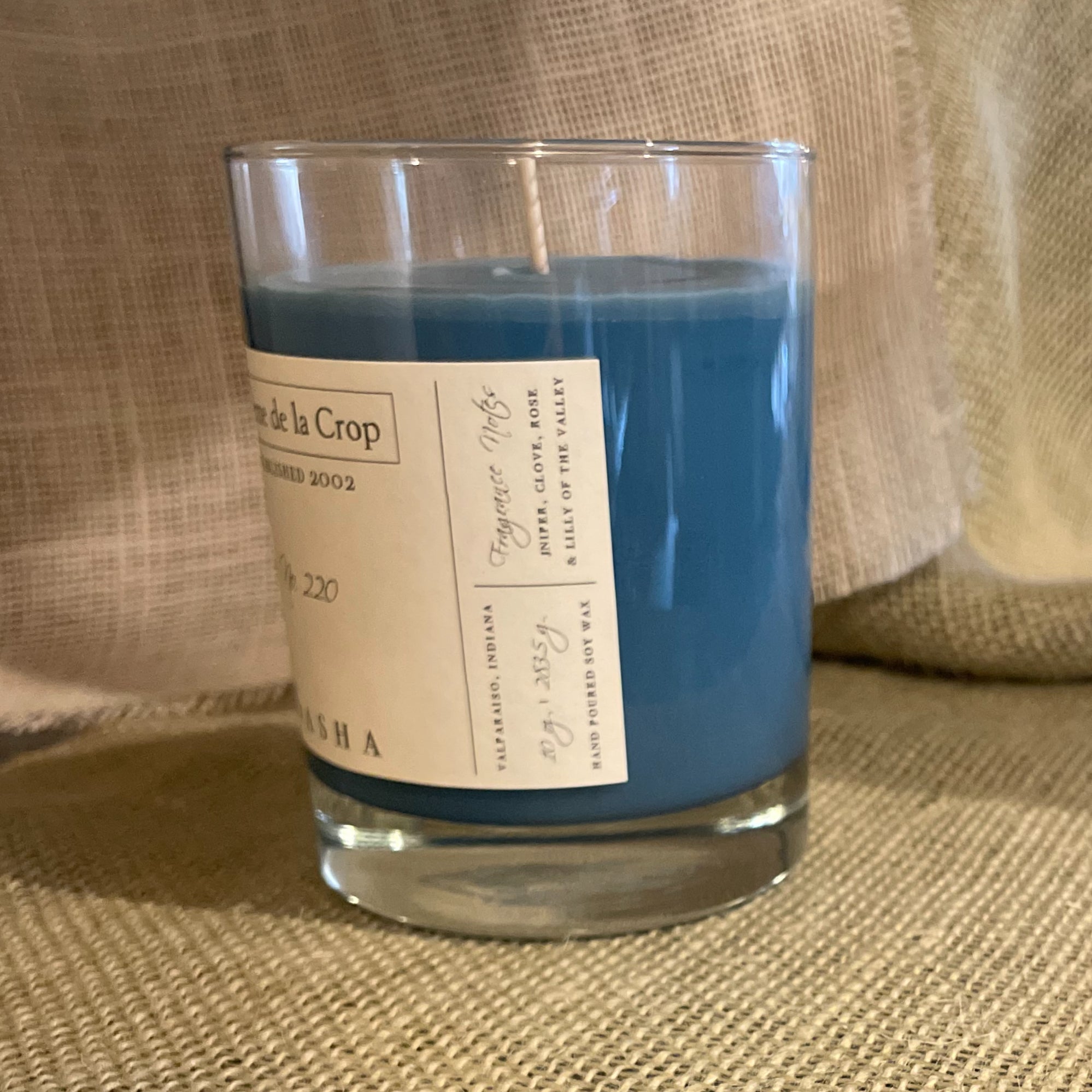 Soy Candle - Sasha (Juniper) - BIG FRENCHIES