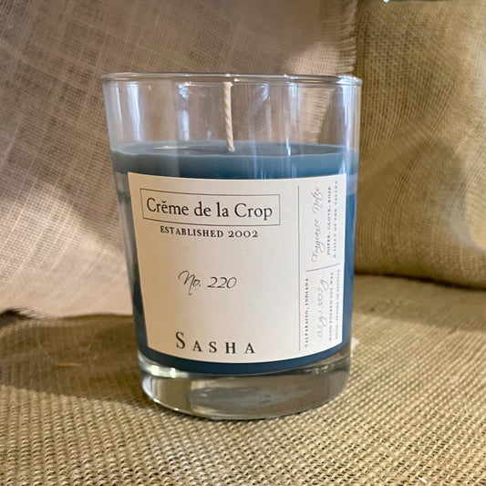 Soy Candle - Sasha (Juniper) - BIG FRENCHIES