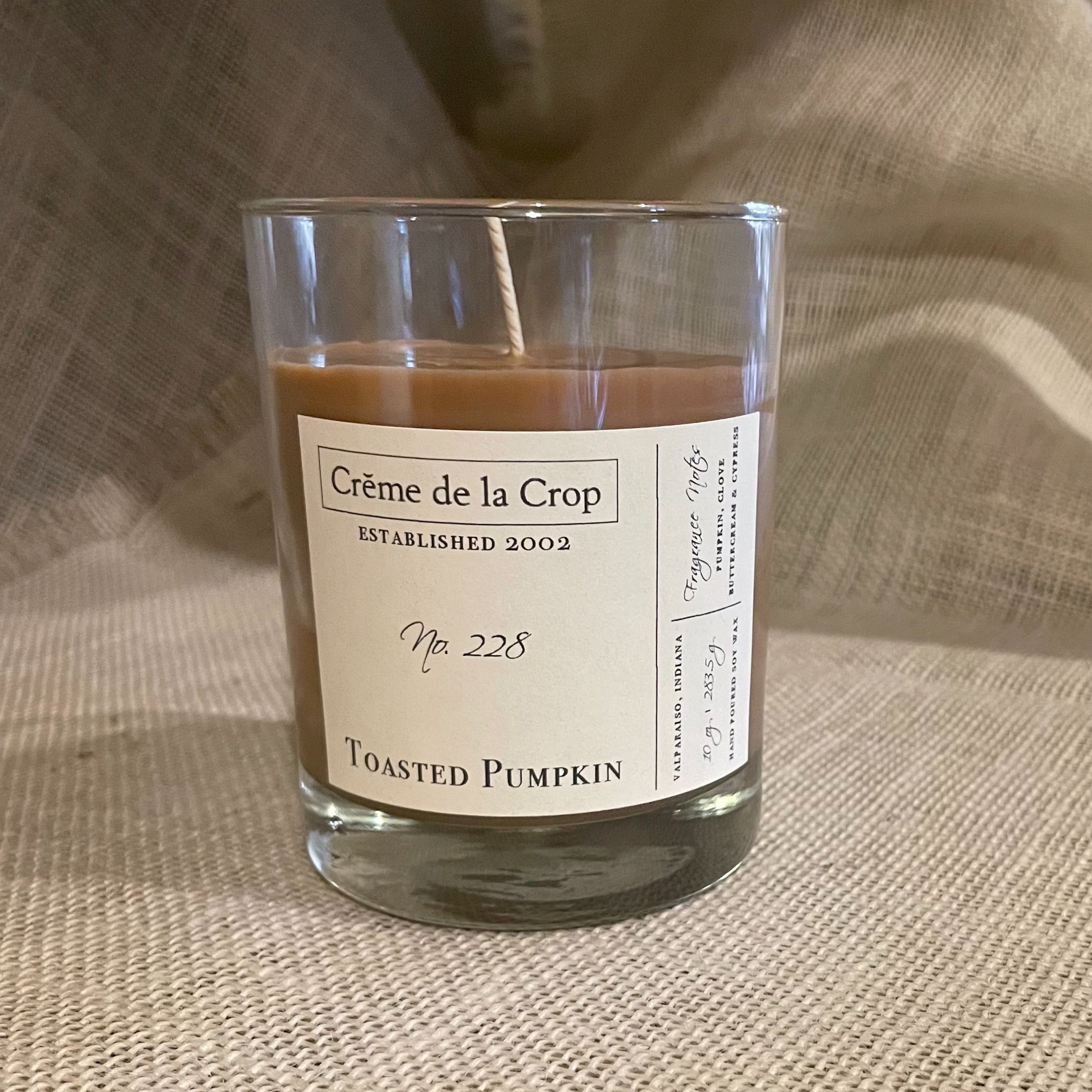 Soy Candle - Toasted Pumpkin - BIG FRENCHIES