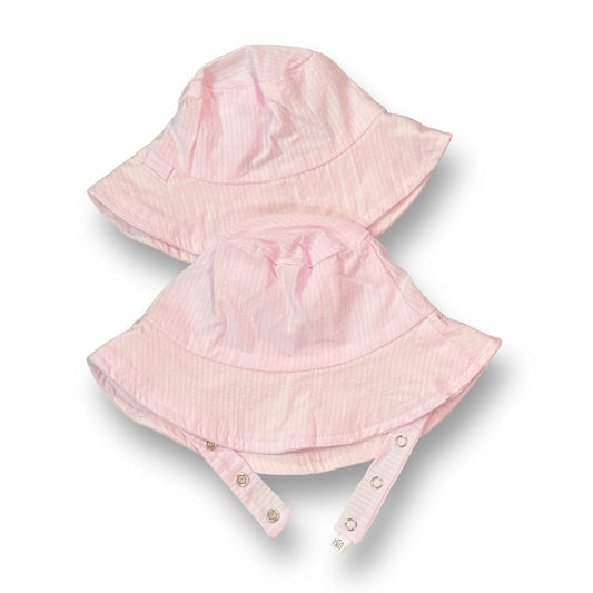 Bucket hat in Candy Pink Seersucker - BIG FRENCHIES