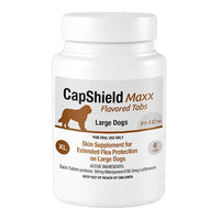 CapShield Maxx Flea Tabs for XL Dogs 91-132 lbs Beef Flavor 6 Count