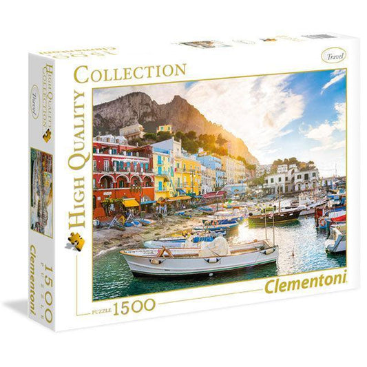 Capri 1500 Piece Jigsaw Puzzle Clementoni - BIG FRENCHIES