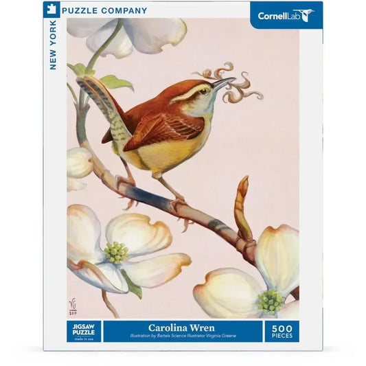 Carolina Wren 500 Piece Jigsaw Puzzle NYPC - BIG FRENCHIES