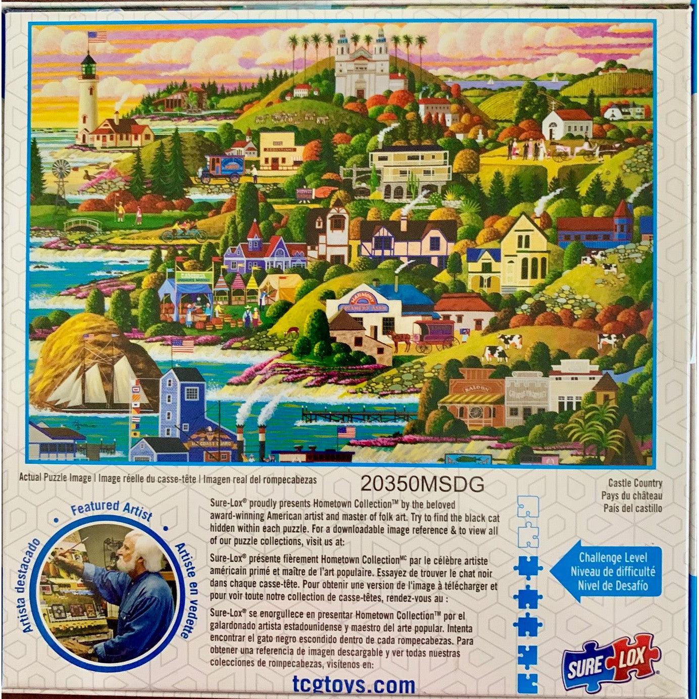Castle Country Hometown Collection 1000 Piece Jigsaw Puzzle Sure Lox