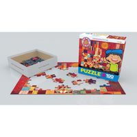 Castle & Sun 100 Piece Jigsaw Puzzle Eurographics