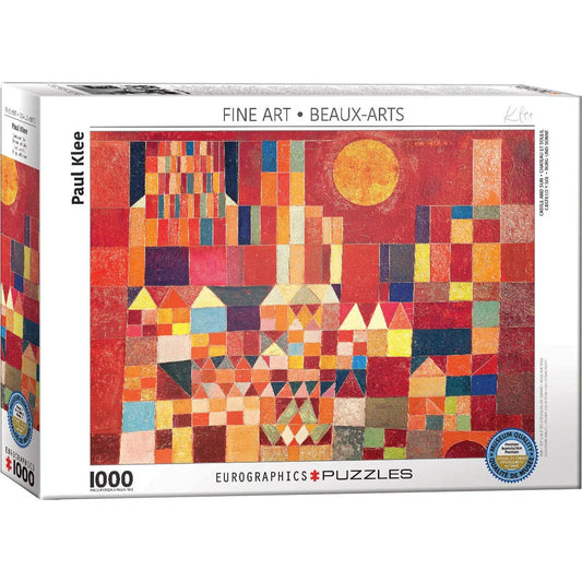 Castle & Sun 1000 Piece Jigsaw Puzzle Eurographics - BIG FRENCHIES