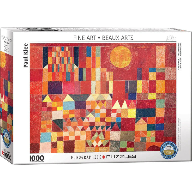 Castle & Sun 1000 Piece Jigsaw Puzzle Eurographics - BIG FRENCHIES