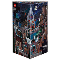 Castle of Horror 2000 Piece Jigsaw Puzzle Heye - BIG FRENCHIES
