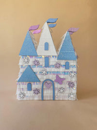 🏰 Enchanted Castle Piñata – Handmade Princess Party Decoration, Candy Holder - BIG FRENCHIES