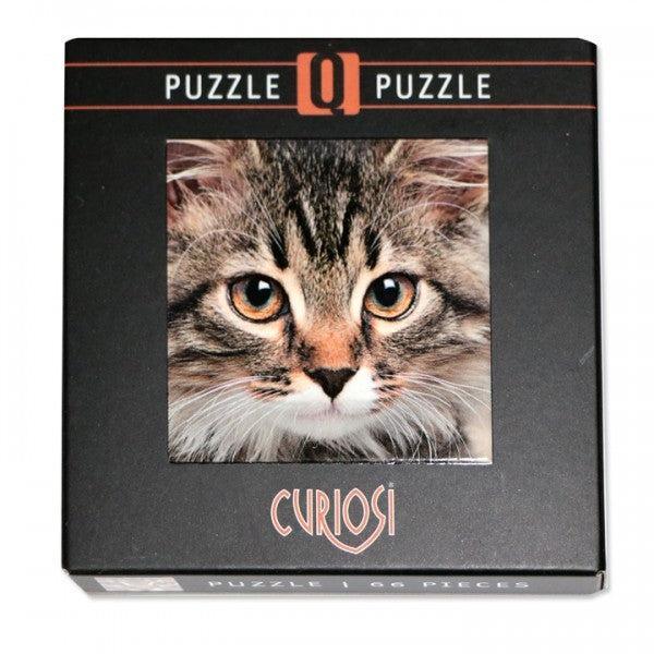 Cat 66 Piece Pocket Jigsaw Puzzle Curiosi - BIG FRENCHIES