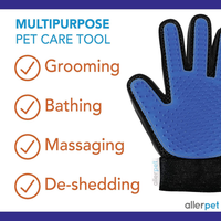 Cat Dander Remover Allerpet Anti Allergen Solution Grooming Gloves 12oz