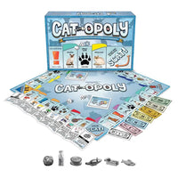 Cat-Opoly Board Game Outset