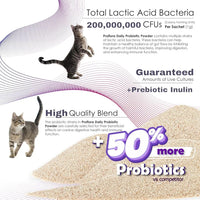 Cat Probiotics Digestive Gut Health Immune Support Powder 30 Packets